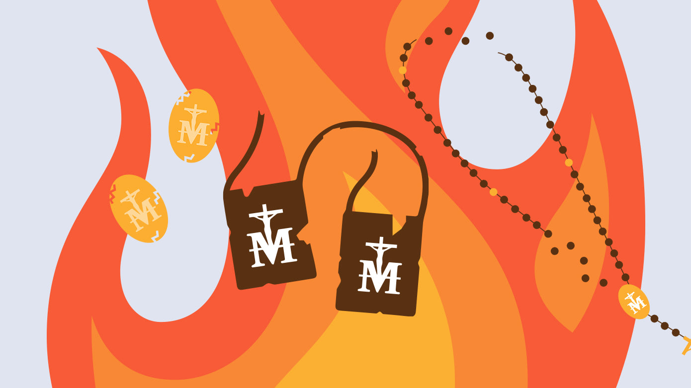 Properly Dispose of Sacramentals and Blessed Items