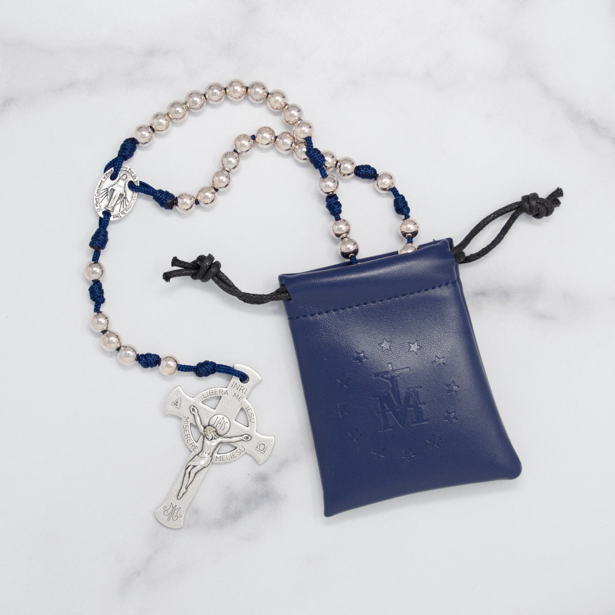 Lifetime Rosaries, Deliverance Cross Rosary, Silver - scapulars.com®